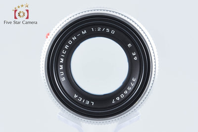 【中古】Leica ライカ SUMMICRON-M 50mm f/2 E39 第4世代 シルバー