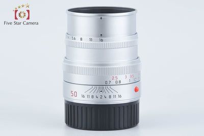 【中古】Leica ライカ SUMMICRON-M 50mm f/2 E39 第4世代 シルバー