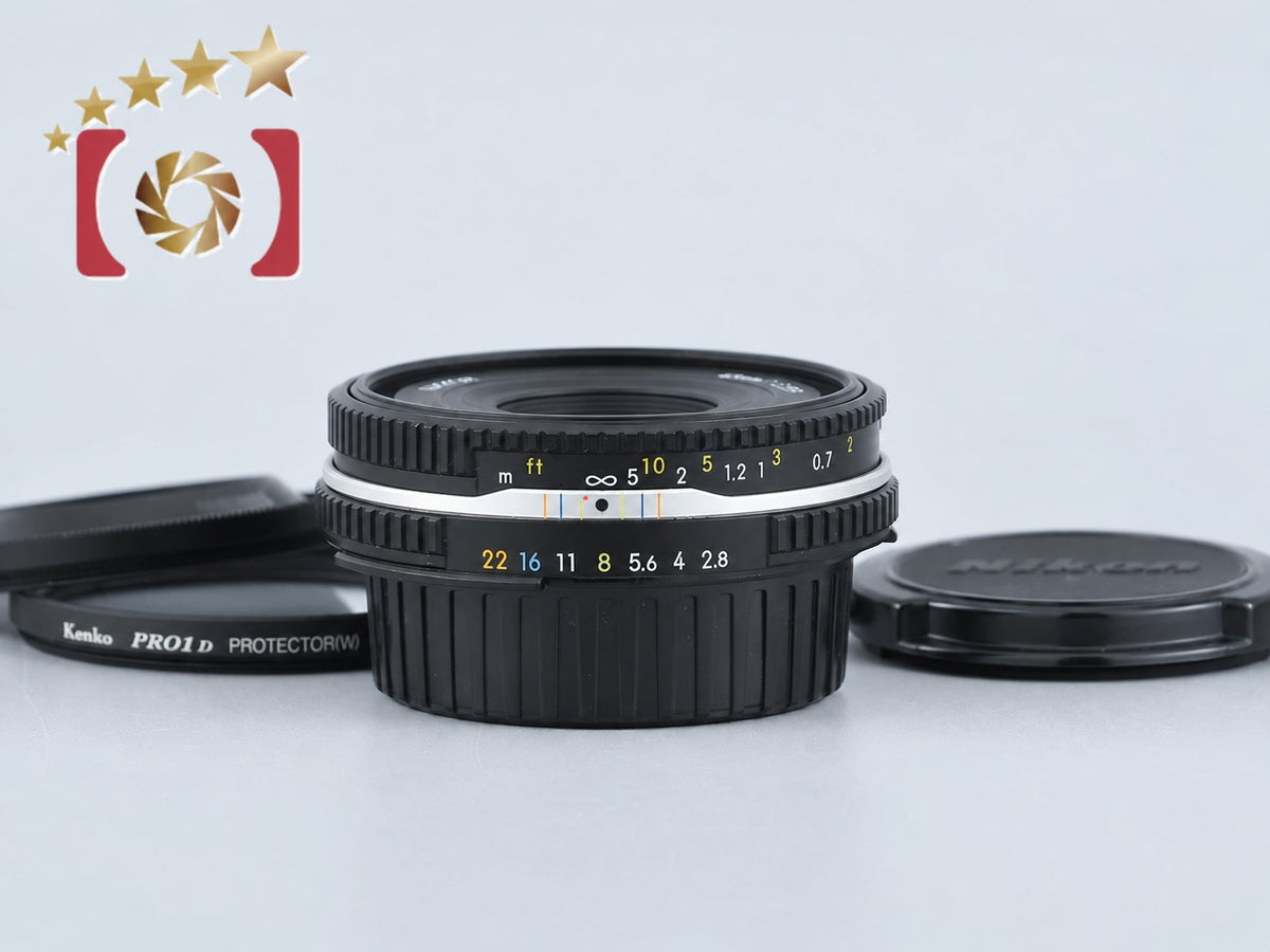 【中古】Nikon ニコン Ai-S NIKKOR 45mm f/2.8 P ブラック