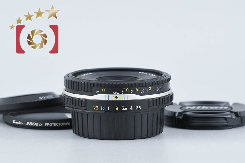 【中古】Nikon ニコン Ai-S NIKKOR 45mm f/2.8 P ブラック
