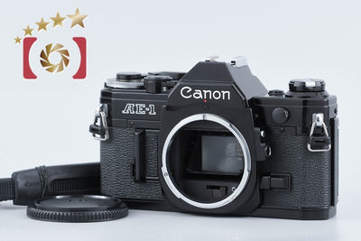 【中古】Canon キヤノン AE-1 ブラック フィルム一眼レフカメラ