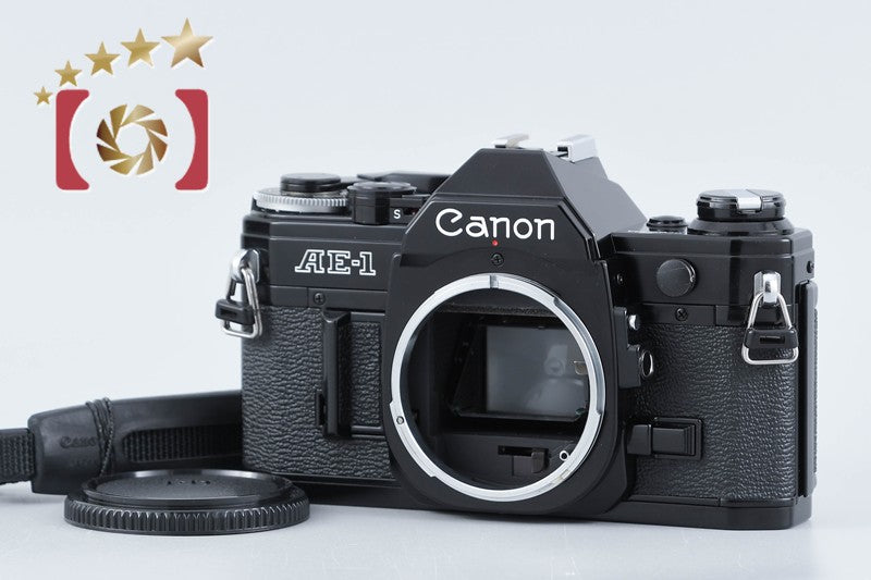 【中古】Canon キヤノン AE-1 ブラック フィルム一眼レフカメラ