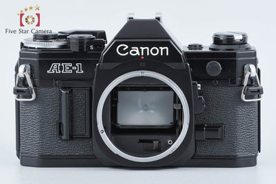 【中古】Canon キヤノン AE-1 ブラック フィルム一眼レフカメラ