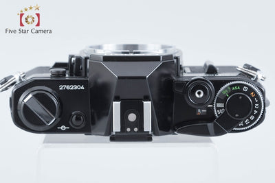【中古】Canon キヤノン AE-1 ブラック フィルム一眼レフカメラ