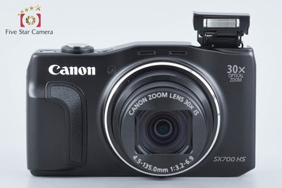 【中古】Canon キヤノン PowerShot SX700 HS ブラック コンパクトデジタルカメラ