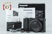 【中古】Panasonic パナソニック LUMIX DMC-TX1 ブラック コンパクトデジタルカメラ 元箱付き