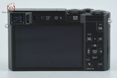 【中古】Panasonic パナソニック LUMIX DMC-TX1 ブラック コンパクトデジタルカメラ 元箱付き