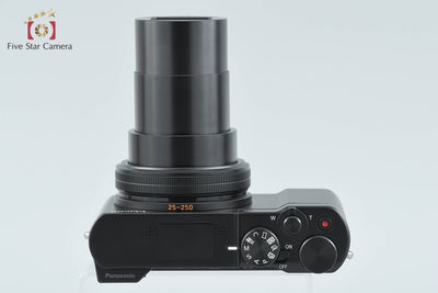 【中古】Panasonic パナソニック LUMIX DMC-TX1 ブラック コンパクトデジタルカメラ 元箱付き