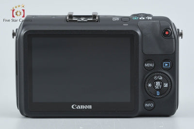 【中古】Canon キヤノン EOS M EF-M 18-55 IS STM レンズキット ブラック