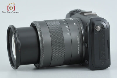 【中古】Canon キヤノン EOS M EF-M 18-55 IS STM レンズキット ブラック