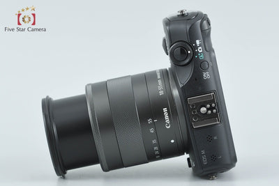 【中古】Canon キヤノン EOS M EF-M 18-55 IS STM レンズキット ブラック