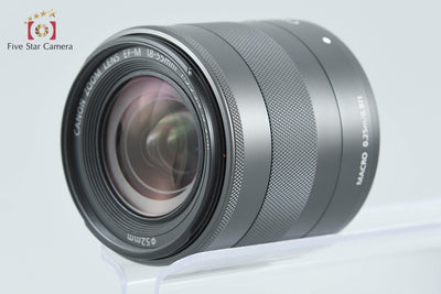 【中古】Canon キヤノン EOS M EF-M 18-55 IS STM レンズキット ブラック