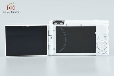 【中古】SONY ソニー VLOGCAM ZV-1M2G シューティンググリップキット ホワイト 元箱付き