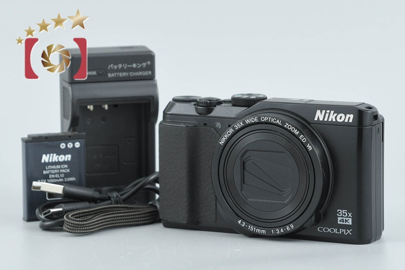 【中古】Nikon ニコン COOLPIX A900 ブラック コンパクトデジタルカメラ