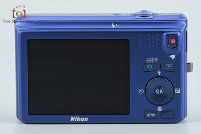 【中古】Nikon ニコン COOLPIX S6300 スタイリッシュブルー コンパクトデジタルカメラ