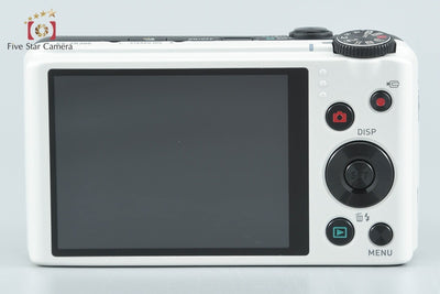 【中古】CASIO カシオ HIGH SPEED EXILIM EX-ZR300 ホワイト コンパクトデジタルカメラ 元箱付き