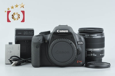【中古】Canon キヤノン EOS Kiss X3 EF-S 18-55 IS レンズキット シャッター回数僅少