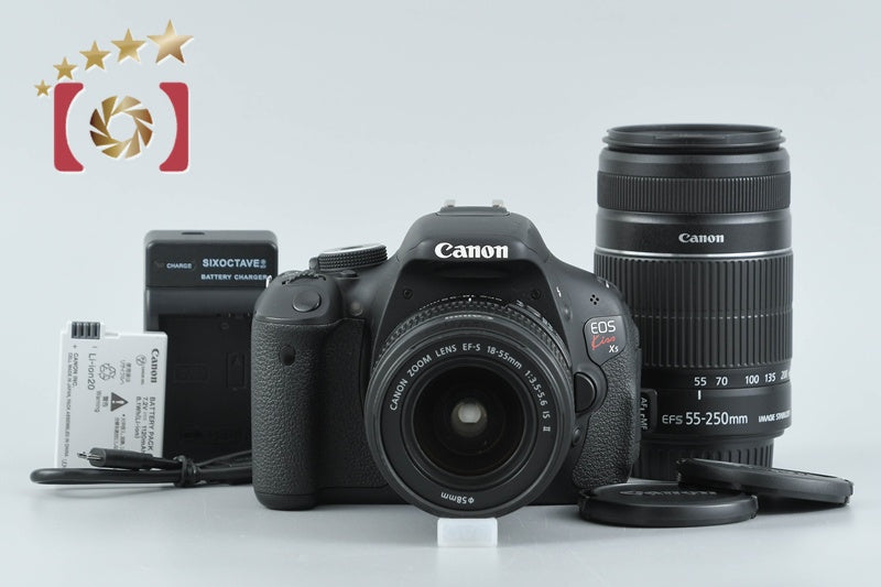 【中古】Canon キヤノン EOS Kiss X5 ダブルズームレンズキット