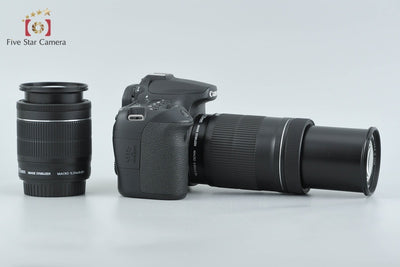 【中古】Canon キヤノン EOS 70D ダブルズームレンズキット