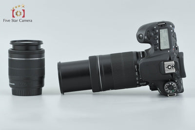 【中古】Canon キヤノン EOS 70D ダブルズームレンズキット