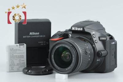 【中古】Nikon ニコン D5600 18-55 VR レンズキット シャッター回数僅少