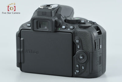 【中古】Nikon ニコン D5600 18-55 VR レンズキット シャッター回数僅少