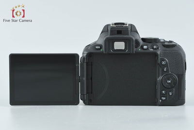 【中古】Nikon ニコン D5600 18-55 VR レンズキット シャッター回数僅少