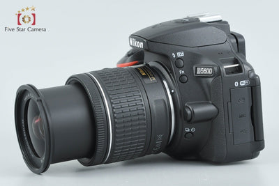 【中古】Nikon ニコン D5600 18-55 VR レンズキット シャッター回数僅少