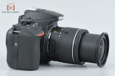 【中古】Nikon ニコン D5600 18-55 VR レンズキット シャッター回数僅少