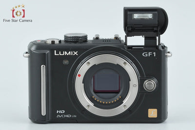 【中古】Panasonic パナソニック LUMIX DMC-GF1 エスプリブラック + G VARIO 12-32mm f/3.5-5.6 ASPH. MEGA O.I.S. H-FS12032