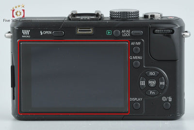 【中古】Panasonic パナソニック LUMIX DMC-GF1 エスプリブラック + G VARIO 12-32mm f/3.5-5.6 ASPH. MEGA O.I.S. H-FS12032