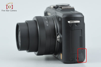 【中古】Panasonic パナソニック LUMIX DMC-GF1 エスプリブラック + G VARIO 12-32mm f/3.5-5.6 ASPH. MEGA O.I.S. H-FS12032