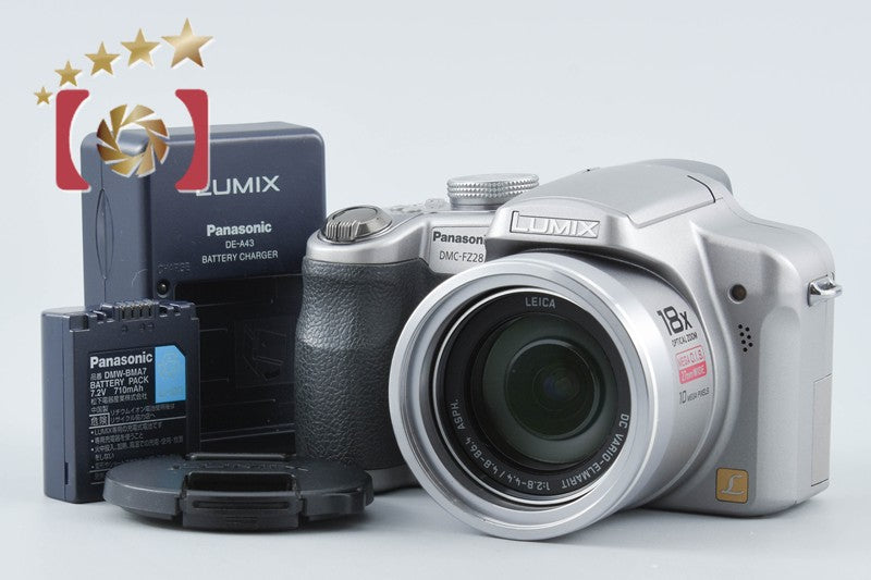 【中古】Panasonic パナソニック LUMIX DMC-FZ28 シルバー コンパクトデジタルカメラ