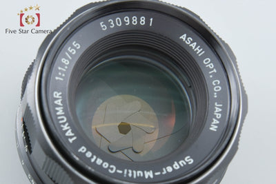 【中古】PENTAX ペンタックス SMC TAKUMAR 55mm f/1.8