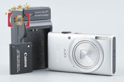 【中古】Canon キヤノン IXY 90F シルバー コンパクトデジタルカメラ