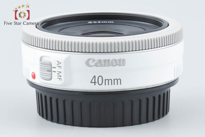 【中古】Canon キヤノン EF 40mm f/2.8 STM ホワイト