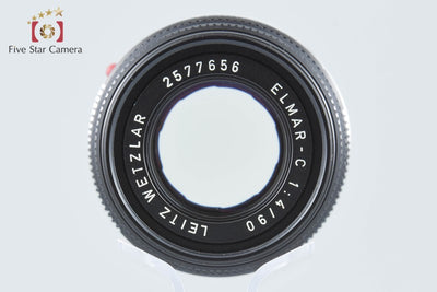 【中古】Leica ライカ ELMAR-C 90mm f/4 ライカMマウント 2026.9月 オーバーホール済み