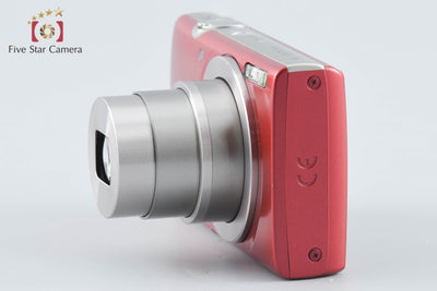 【中古】Canon キヤノン IXY 200 レッド コンパクトデジタルカメラ