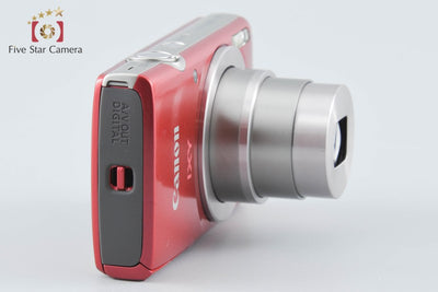 【中古】Canon キヤノン IXY 200 レッド コンパクトデジタルカメラ
