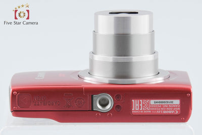 【中古】Canon キヤノン IXY 200 レッド コンパクトデジタルカメラ