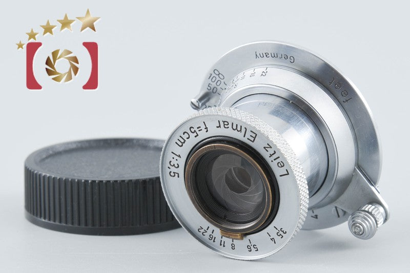 【中古】Leica ライカ ELMAR 50mm f/3.5 沈胴式 L39 ライカスクリューマウント 2026.9月 オーバーホール済み
