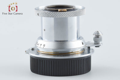 【中古】Leica ライカ ELMAR 50mm f/3.5 沈胴式 L39 ライカスクリューマウント 2026.9月 オーバーホール済み