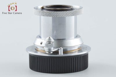 【中古】Leica ライカ ELMAR 50mm f/3.5 沈胴式 L39 ライカスクリューマウント 2026.9月 オーバーホール済み