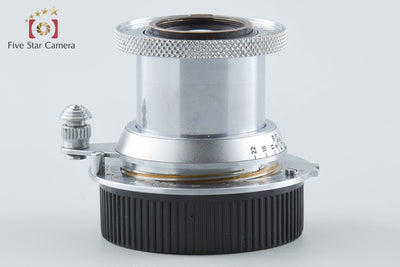 【中古】Leica ライカ ELMAR 50mm f/3.5 沈胴式 L39 ライカスクリューマウント 2026.9月 オーバーホール済み