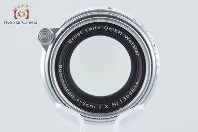 【中古】Leica ライカ Summicron 50mm f/2 沈胴式 ライカMマウント