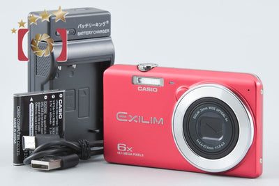 【中古】CASIO カシオ EXILIM EX-ZS28 レッド コンパクトデジタルカメラ