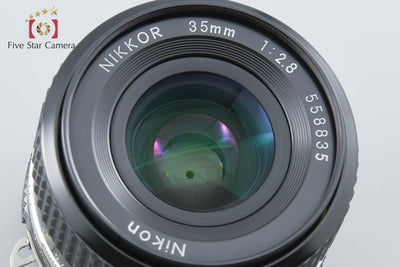 【中古】Nikon ニコン Ai-S NIKKOR 35mm f/2.8