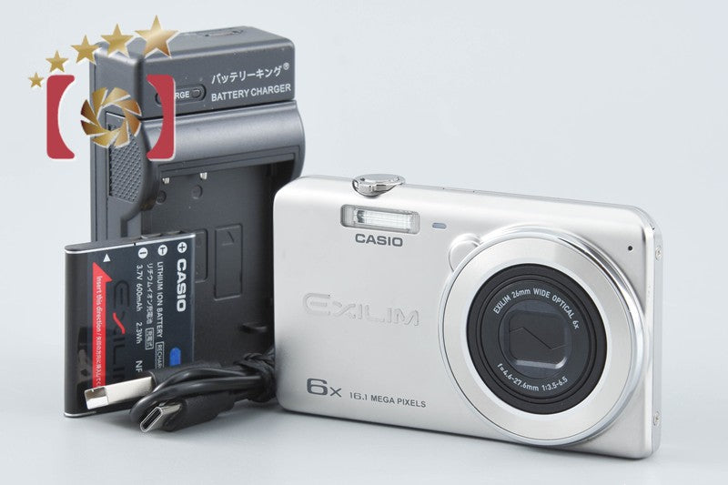 【中古】Casio カシオ EXILIM EX-ZS26 シルバー コンパクトデジタルカメラ