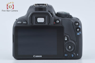 【中古】Canon キヤノン EOS Kiss X7 ダブルズームキット ブラック シャッター回数僅少