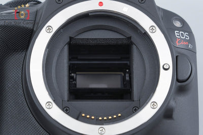 【中古】Canon キヤノン EOS Kiss X7 ダブルズームキット ブラック シャッター回数僅少